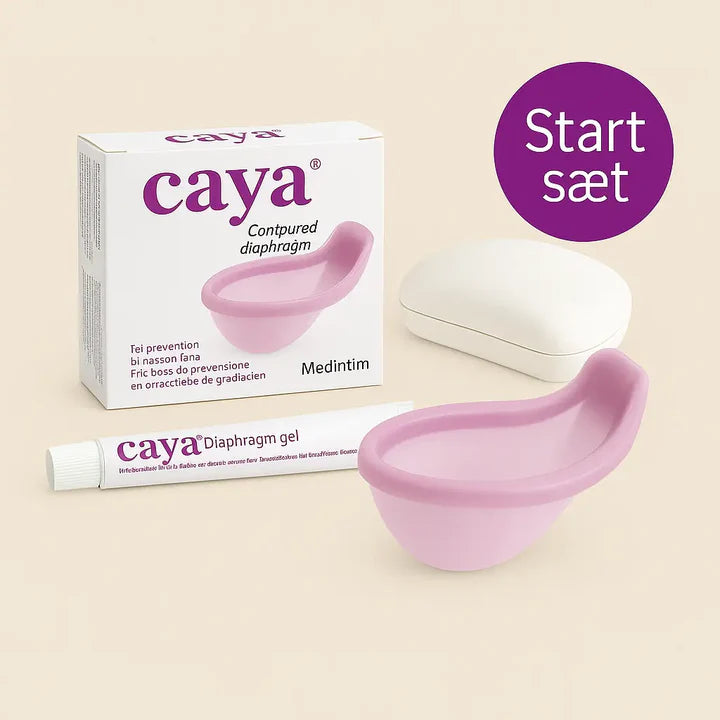 Startsæt: Caya Pessar + Caya Gel. Hormonfri prævention