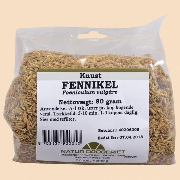 Natur Drogeriet Knus fennikel te. knust. 80 gram