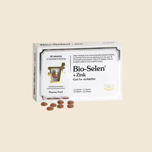 Pharma Nord Bio-Selen + Zink. 90 Tabletter