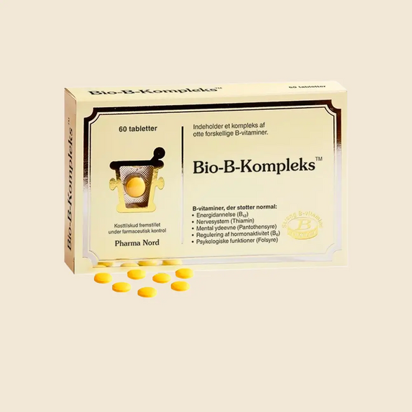 Pharma Nord Bio B Kompleks. Støtter hormonaktiviteten